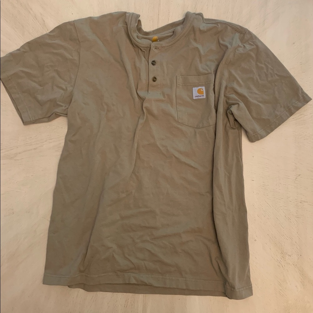 Carhartt Men’s Shortsleeve Workwear Henley - Large